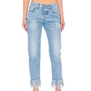 3X1 Revolve NYC Fringe Crop Jean Stella 26 Hi Rise